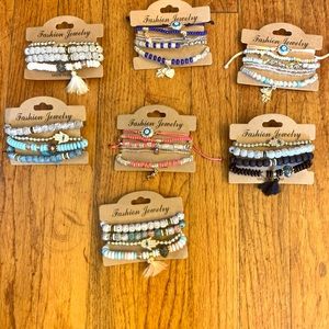 Multilayer beaded bracelet round